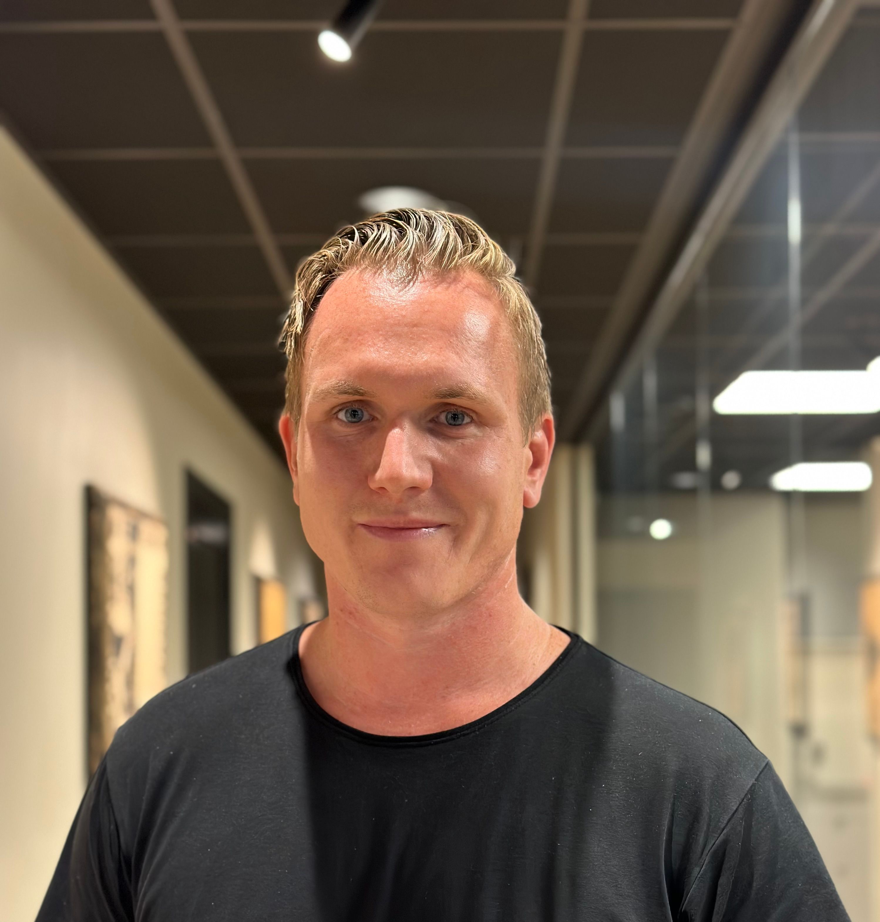 Stian Magnussen, daglig leder / faglig ansvarlig i Odin Elektro